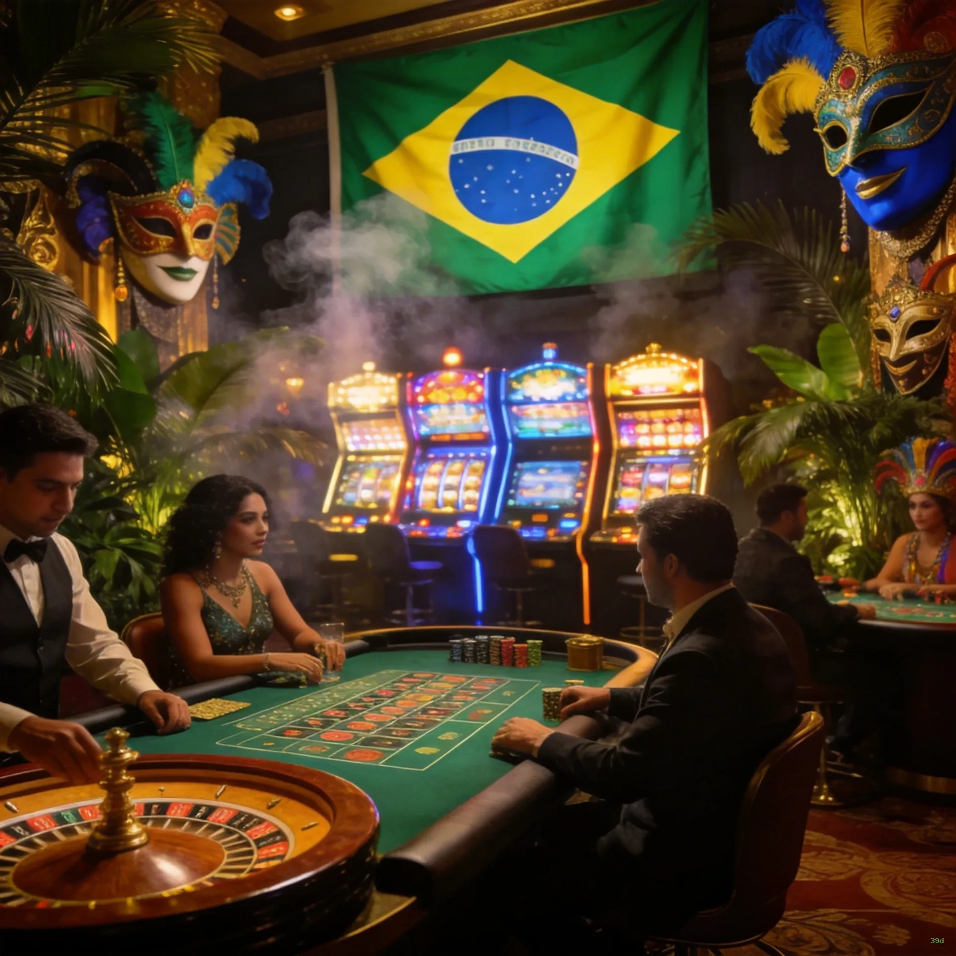 Cassino ao vivo da 39d com dealers reais